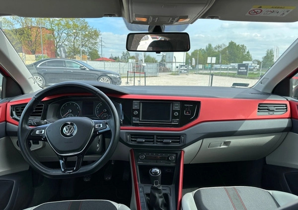 Volkswagen Polo cena 59900 przebieg: 24378, rok produkcji 2018 z Czyżew małe 137